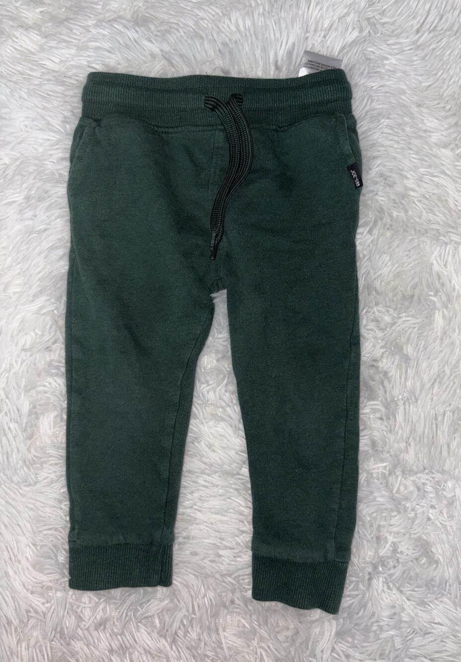 Joe’s 2T Hunter Green Joggers. Exc. Condition, Comf